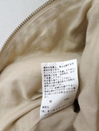 R&D.M.Co- × Ecru et pousse オールドマンズテーラ ー 別注 フリルボディバッグ ライトベージュ 【中古】