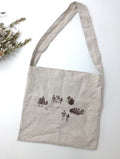 R&D.M.Co- オールドマンズテーラー GOOD  OLD DAYS CANVAS LINEN BAG リネン 麻 100％ショルダーバッグ 生成り 【中古】