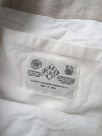 R&D.M.Co- オールドマンズテーラー GOOD  OLD DAYS CANVAS LINEN BAG リネン 麻 100％ショルダーバッグ 生成り 【中古】