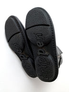 trippen トリッペン Deer f  black-waw/black-sft  サイド シップ レザーブーツ 靴  黒 ブラック 37  【中古】