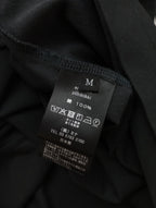 mina perhonen　ミナペルホネン piilo leikki　ロングスリーブカットソー 黒 ブラック M  【中古】