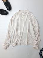 minaperhonen ミナペルホネン painter's palette ハイネック 長袖 カットソー トップス  アイボリー 40  【中古】