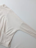 minaperhonen ミナペルホネン painter's palette ハイネック 長袖 カットソー トップス  アイボリー 40  【中古】