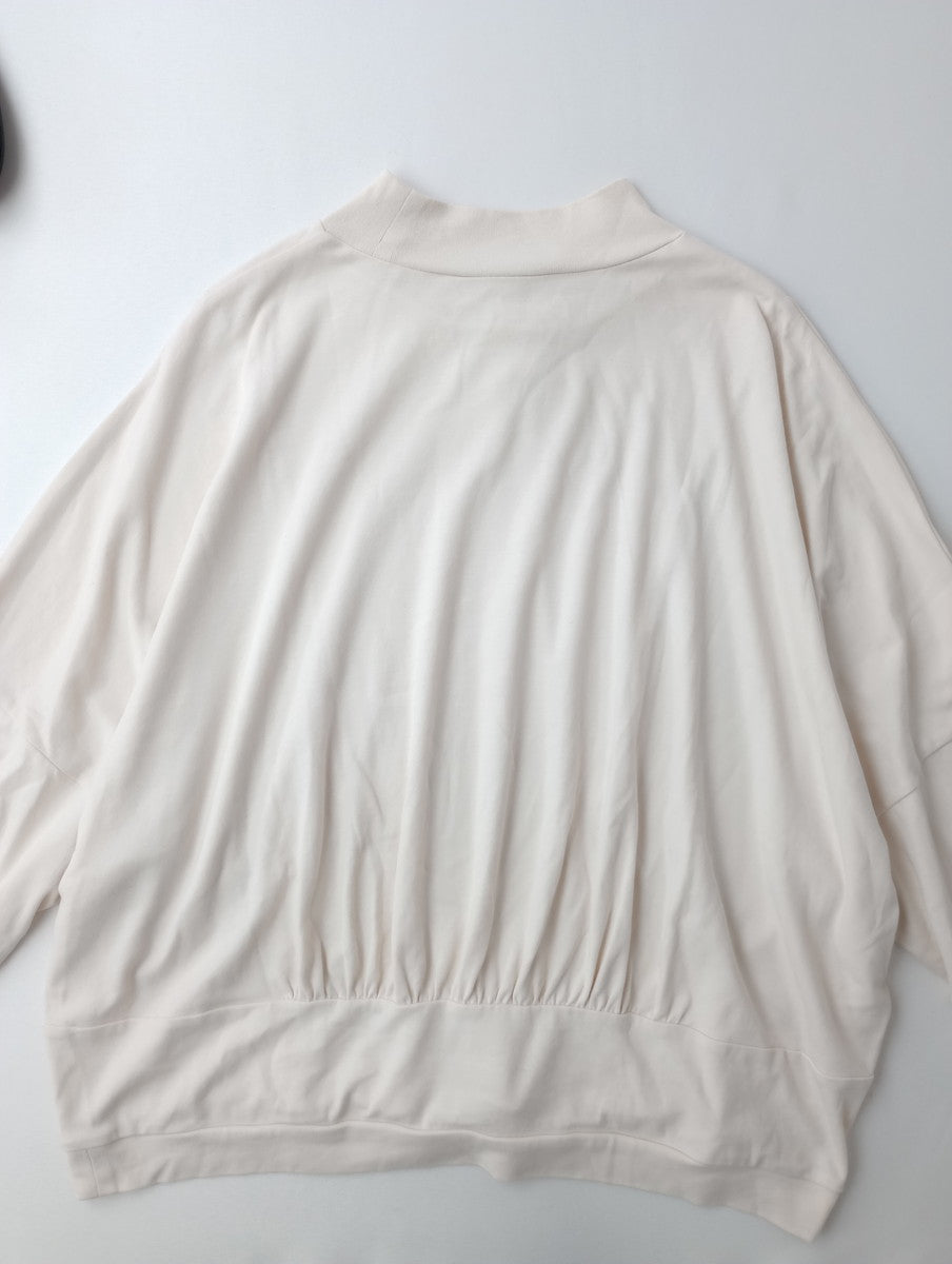 minaperhonen ミナペルホネン painter's palette ハイネック 長袖 カットソー トップス  アイボリー 40  【中古】