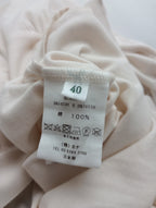 minaperhonen ミナペルホネン painter's palette ハイネック 長袖 カットソー トップス  アイボリー 40  【中古】