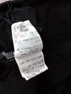 〈染〉encore  last  flower of the  afternoon ラストフラワーオブジアフタヌーン レイヤードロングドレス 黒 ブラック 【中古】