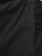 〈染〉encore  COSTHEBIGSMOKE  コグザビッグスモーク  カーディガン 羽織 黒 ブラック 【中古】