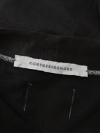 〈染〉encore  COSTHEBIGSMOKE  コグザビッグスモーク  カーディガン 羽織 黒 ブラック 【中古】